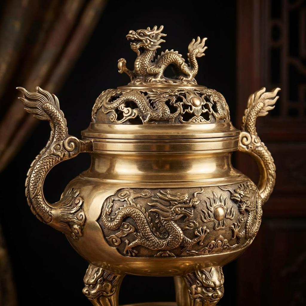 Bộ Đỉnh Đồng Catut Cao Cấp